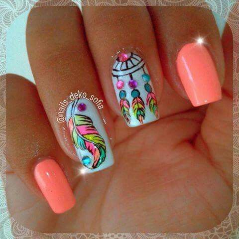 Neon Nail Art - Alyce Paris