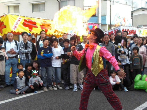 鏡石「牧場の朝」オランダ・秋祭り