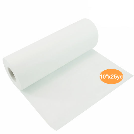 HimaPro Fusible Iron on Tearaway Embroidery Stabilizer Backing 12 inch x 25  Yard Roll
