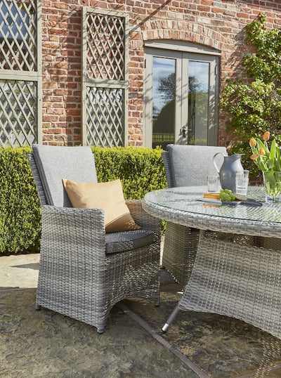 white victorian bistro set