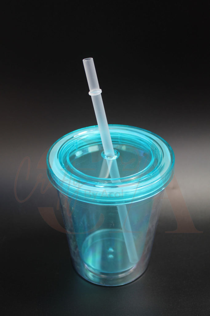 24oz Double Wall Clear Tumbler – Krafty Cups 4 U