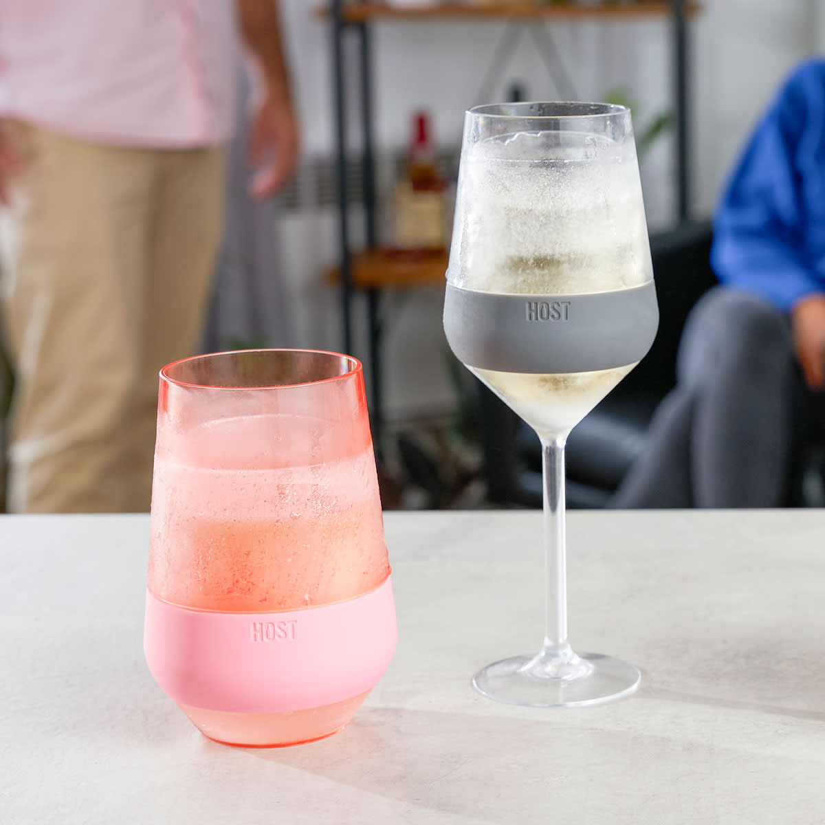 Glass FREEZE™ Wine Glass (Set of 2) by HOST®