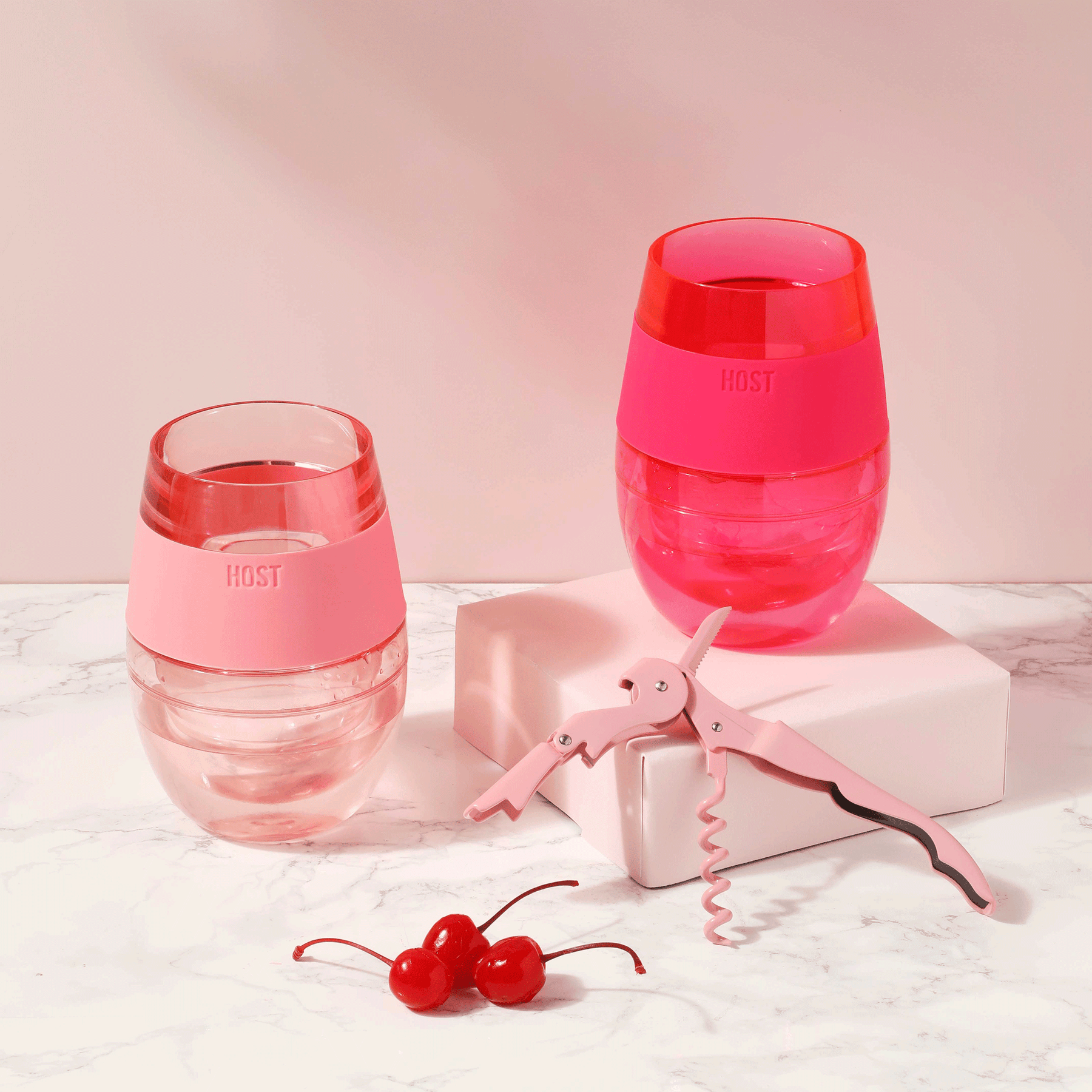 Wine FREEZE™ Cooling Cup in Marble Single by HOST – Decor Addict, LLC