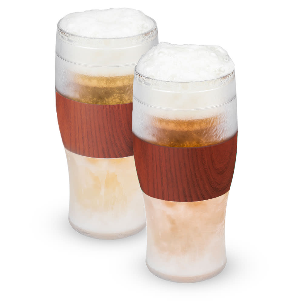 Host FREEZE Beer Glasses, Frozen Beer Mugs, Freezable Pint Glass
