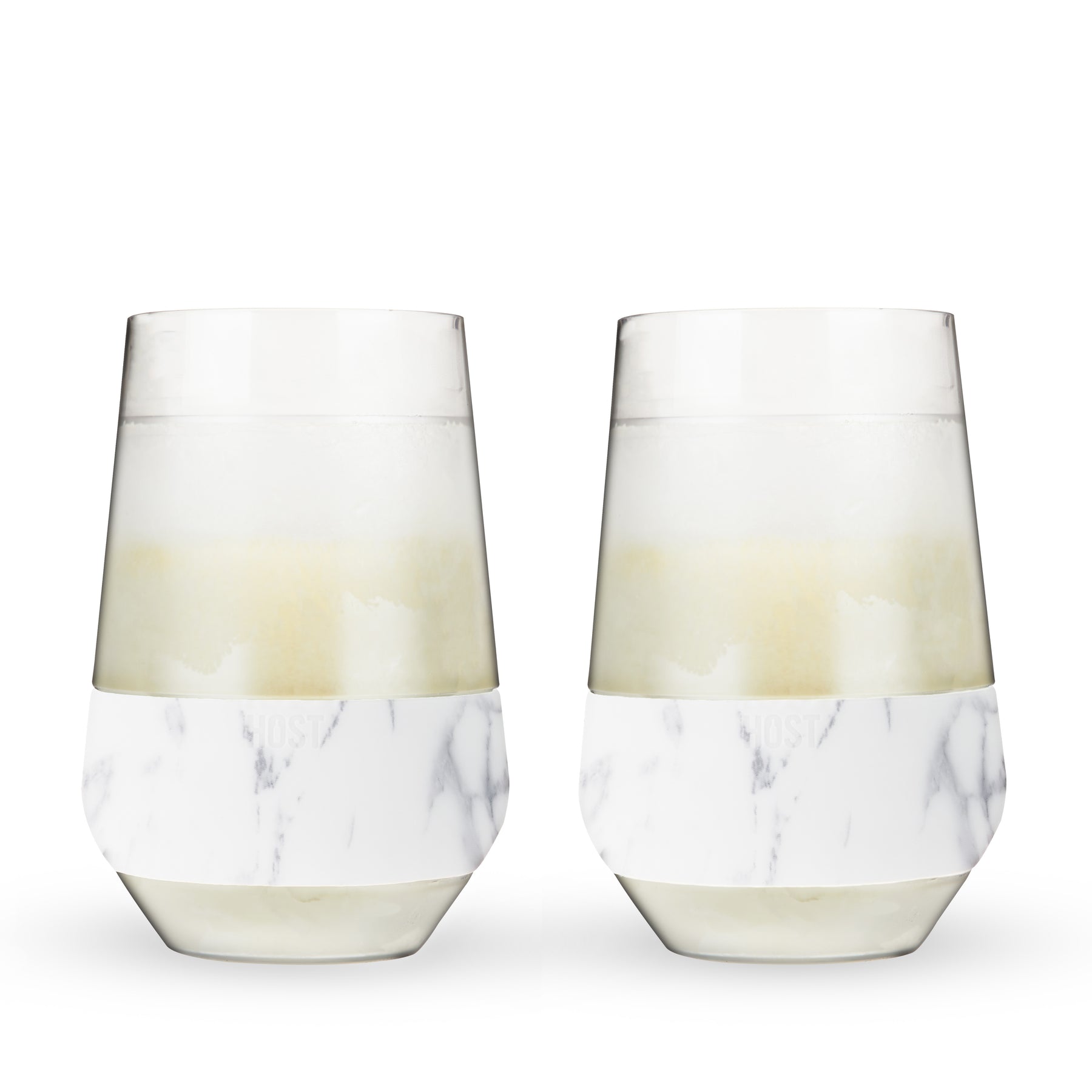 Host Wine Freeze Double-walled Stemmed Wine Glasses Freezer