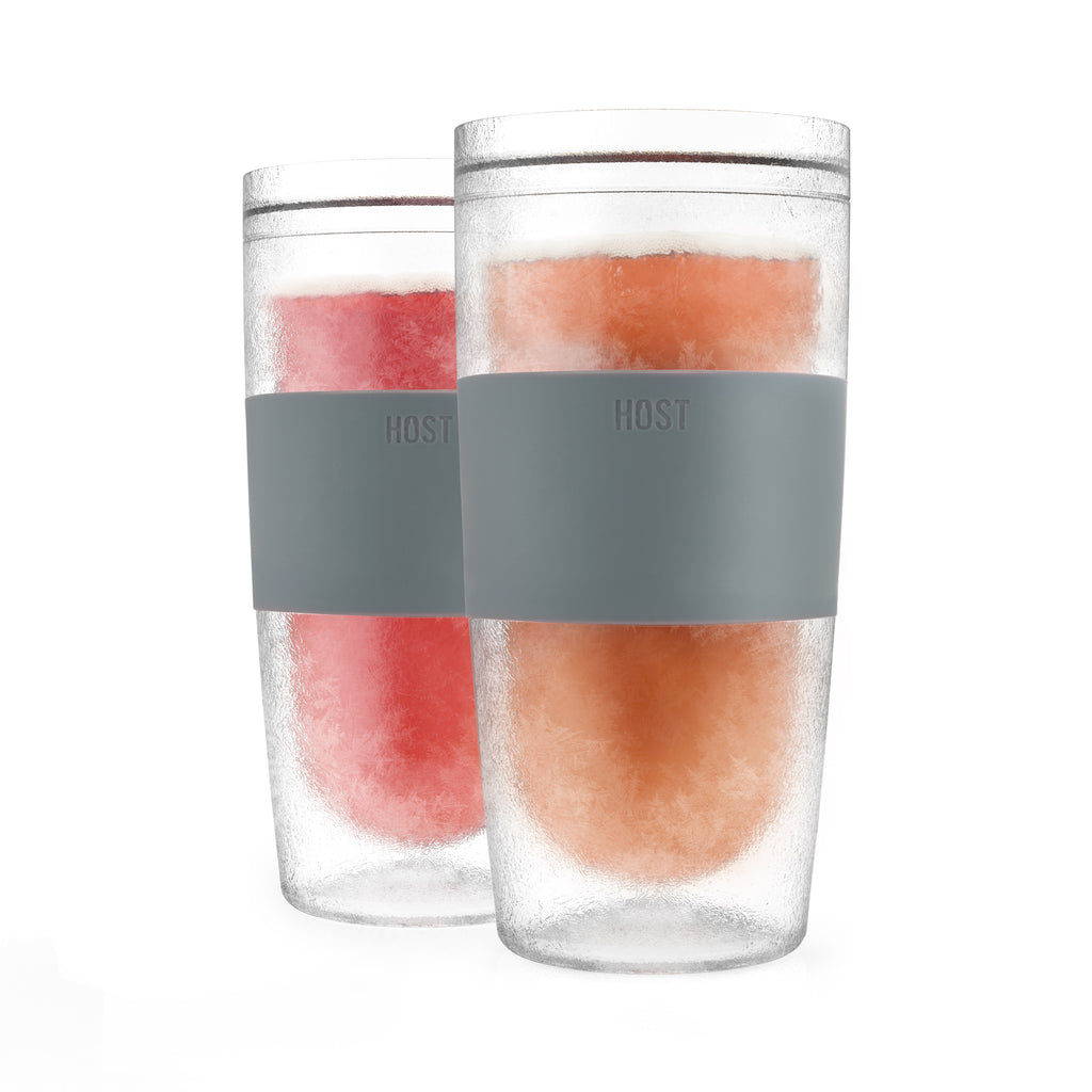 Host FREEZE Vasos de cerveza, tazas de cerveza congelada, juego de vasos de  pinta congelables, vasos…Ver más Host FREEZE Vasos de cerveza, tazas de