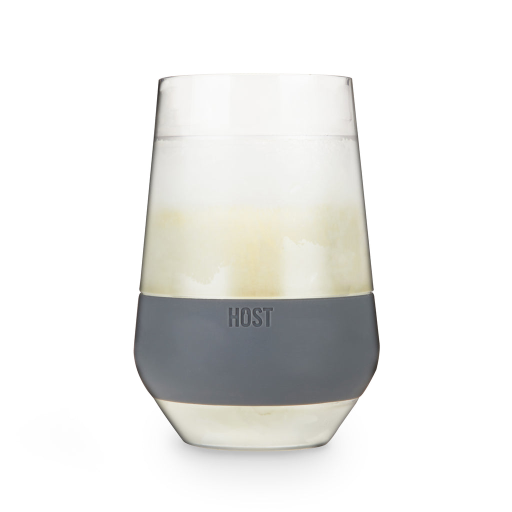 Host Wine Freeze Cooling Cups, Mint (Set of 2)