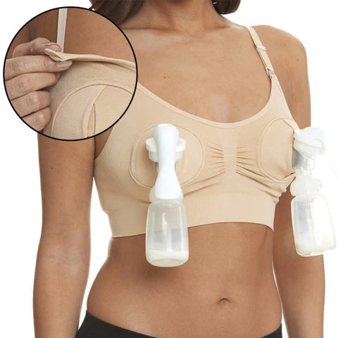 ANA WIZ HANDS FREE PUMPING BRA EXTRA LARGE NUDE - LeahysPharmacy