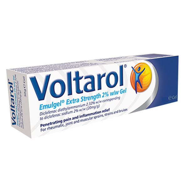 Voltarol Extra Strength 2% Gel 50G - LeahysPharmacy