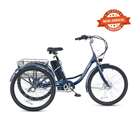 Viribus TriGo Electric Tricycle for Adults 3 Wheel Electric Bike