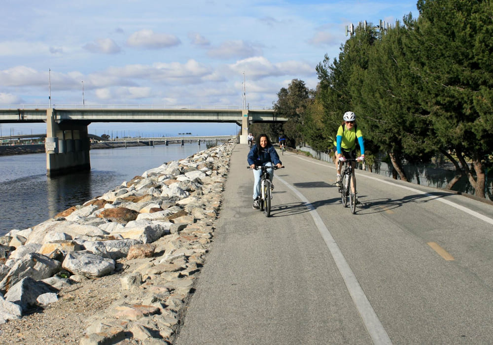 la bike path