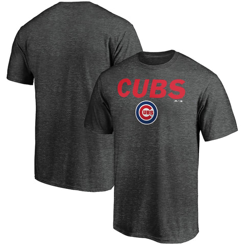 Majestic Chicago Cubs Big C Tee 3X Black/White/Multi