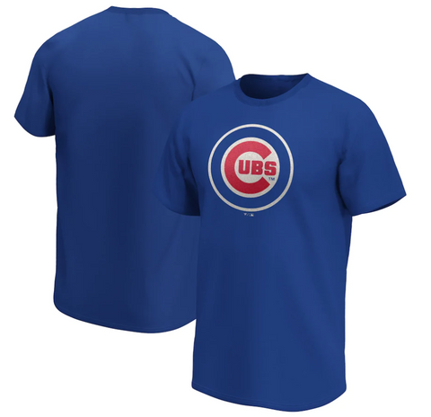 Majestic Chicago Cubs Big C Tee 3X Black/White/Multi