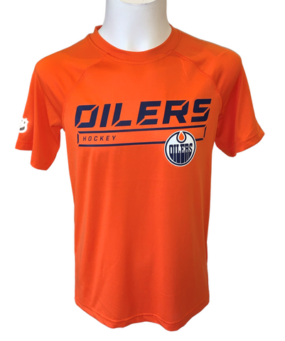 Men's NHL Edmonton Oilers '47 Brand Alternate Big Logo T-Shirt