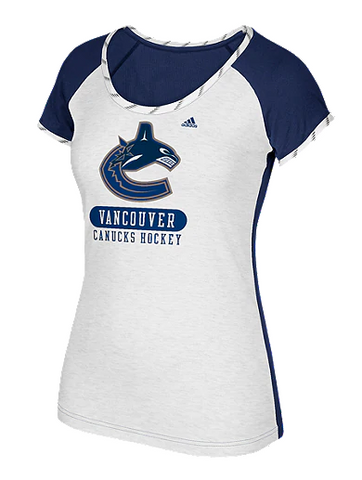 G Iii 4her By Carl Banks Vancouver Canucks Hockey Girls T Shirt