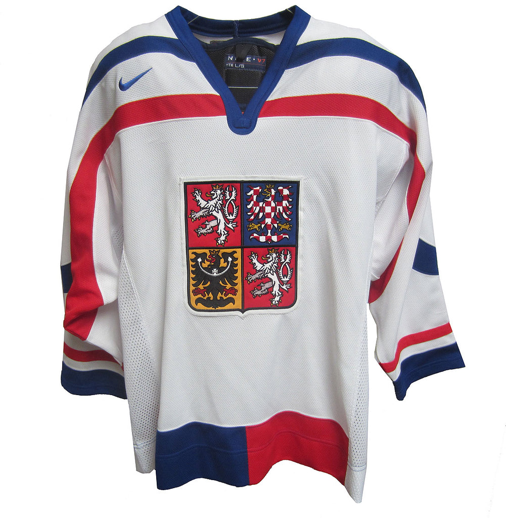 Villano María El camarero Czech Republic Nike - White Semi Pro Jersey – Pro Look Sports & Apparel