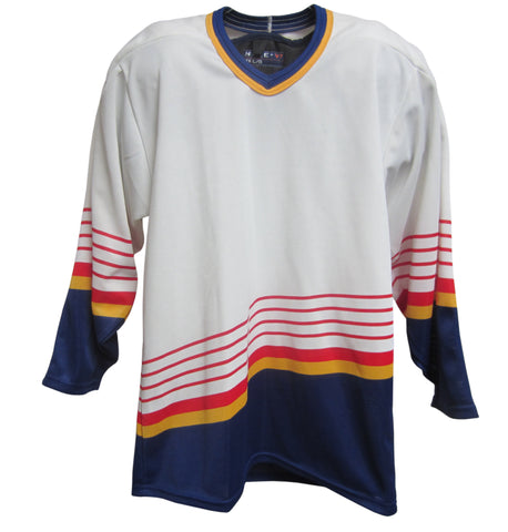HAPPY GILMORE  Boston Bruins 1990's CCM Vintage White NHL Hockey Jersey