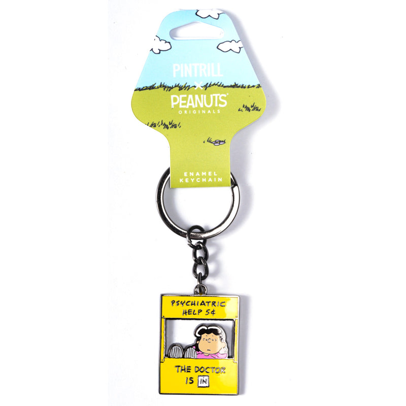 PEANUTS - Lucy Psychiatry Booth Keychain – PINTRILL
