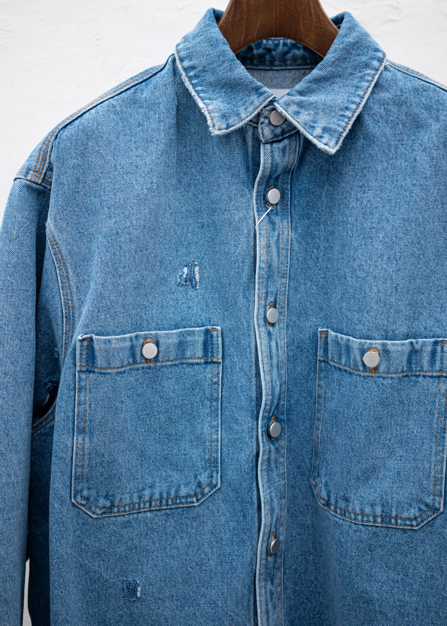 HED MAYNER ヘドメイナー 23ss denim shirt-