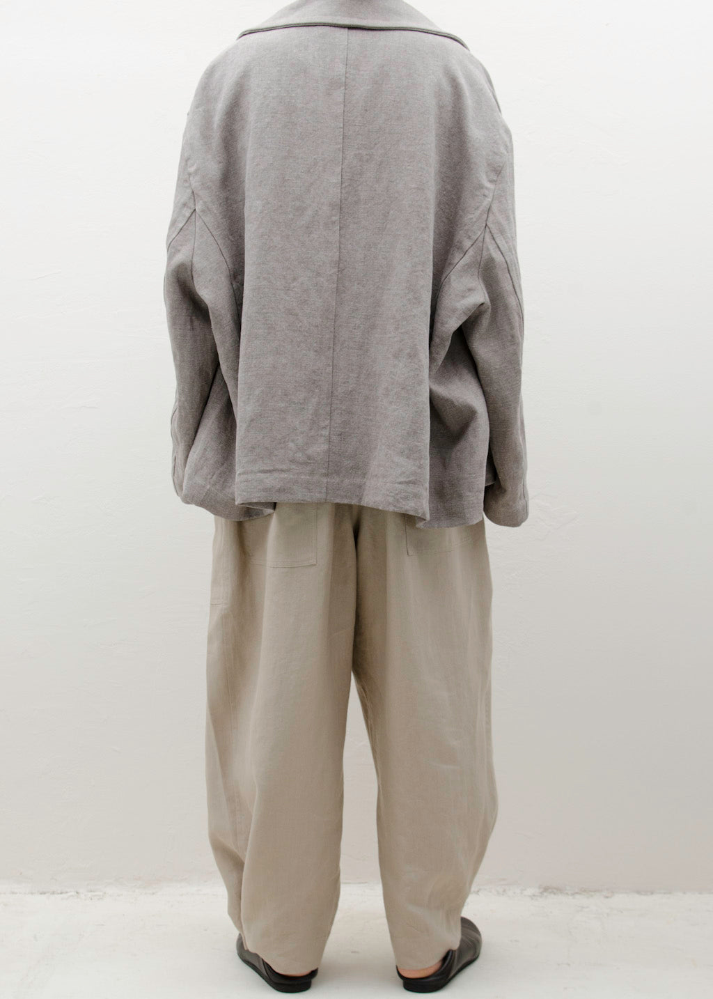 YOKE 19AW KNIT CORDUROY 2TUCK WIDE PANTS