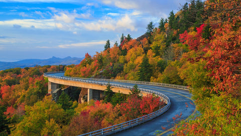 Blue Ridge Parkway Swain County North Carolina Riding