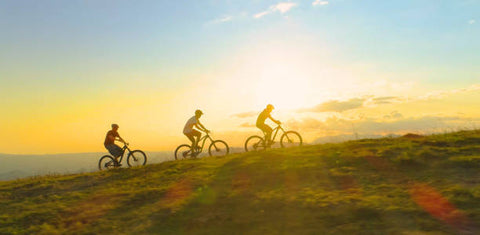 group ride on e-bike