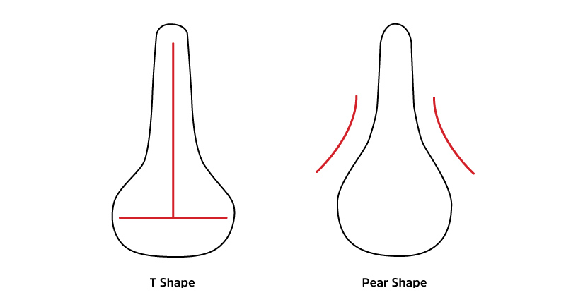 electric bike saddle shape