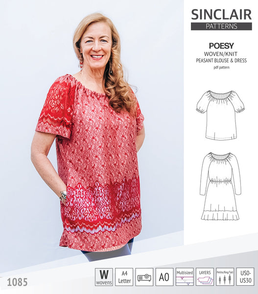 42+ Free Sewing Patterns For Peasant Blouses - FurzanaAlpina