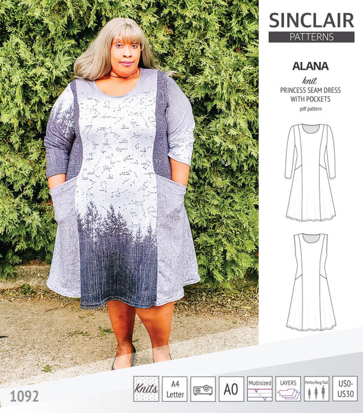 Buy > plus size knit dresses with pockets > in stock