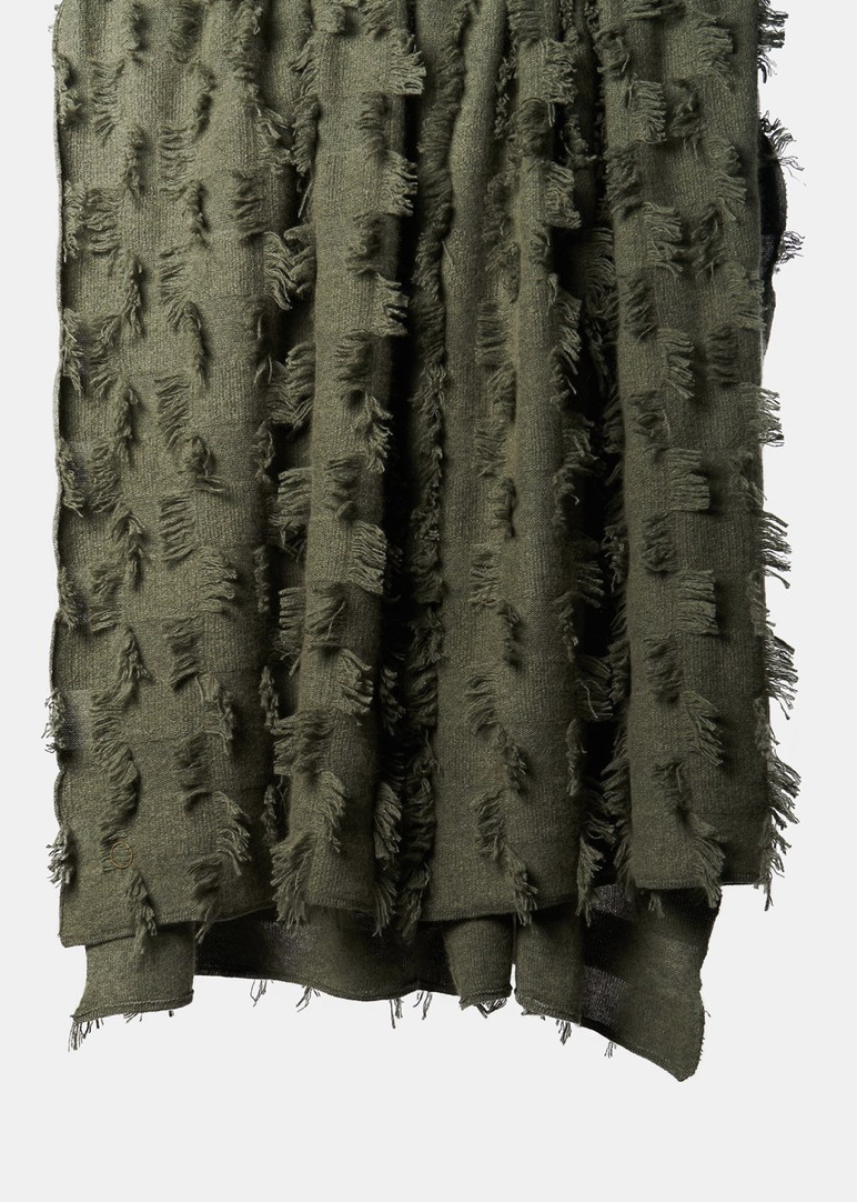 MOSS CASHMERE THROW – TrianonDesign