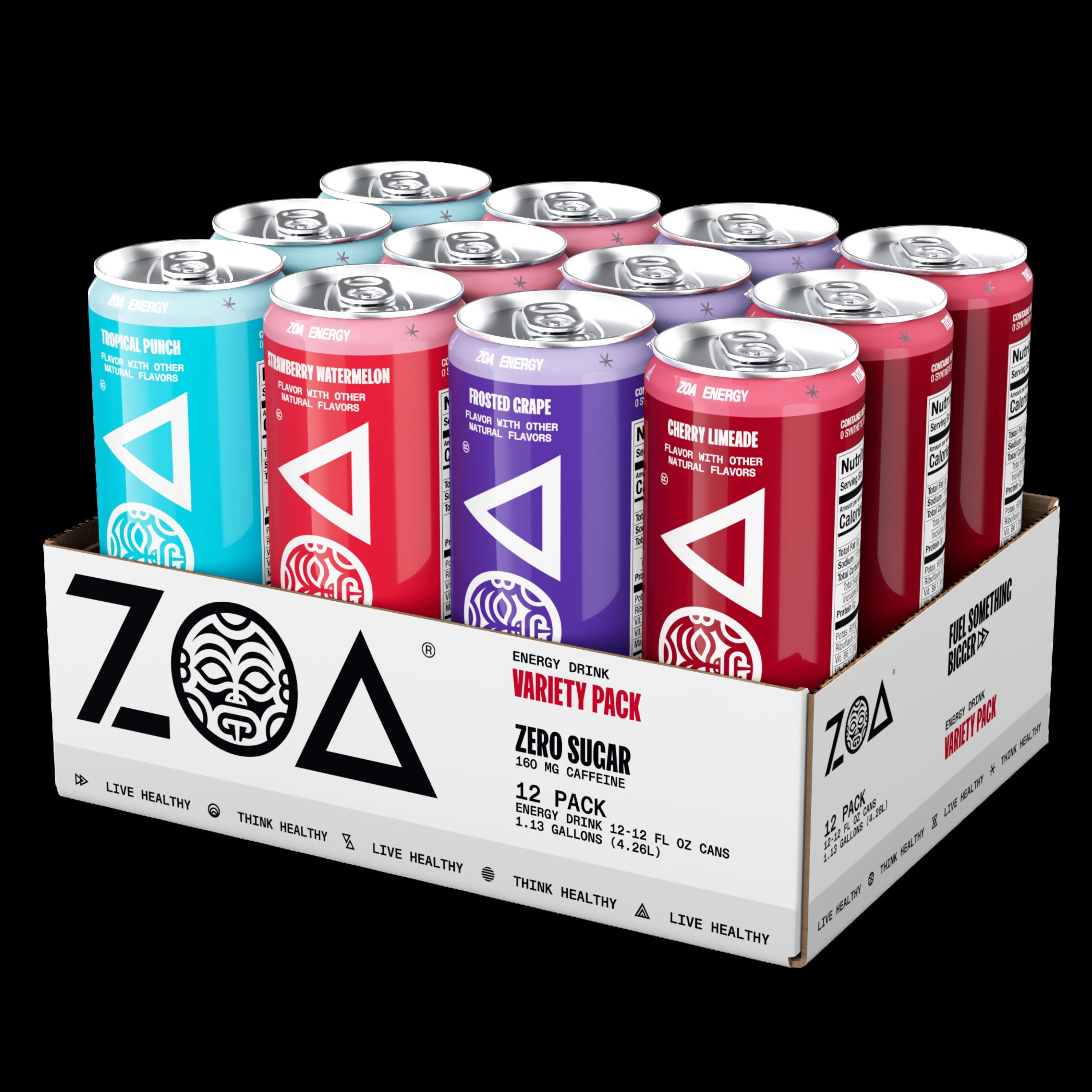 ZOA 12oz Sugar Free Energy Drinks