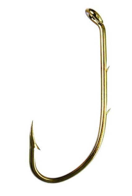 Eagle Claw 89A Plain Shank Gold Hook – Musky Shop