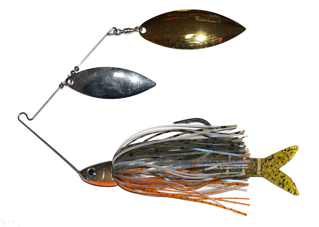C.S. Lures 3/8oz Double Willow Spinnerbait – Musky Shop
