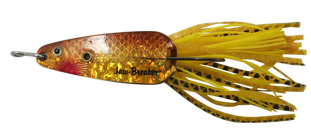 Weedless Flat Spoon 5/8 oz. – Gold