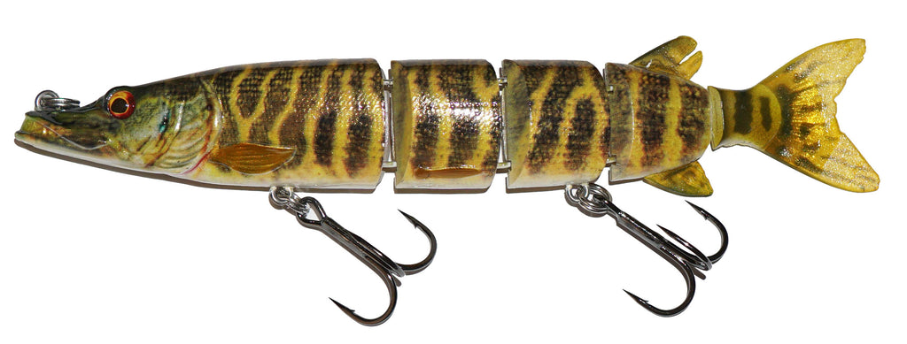 Jointed Pikie Fishing Lure for Large Bass, Striper, Musky and Pike, Fishing  Lures for Freshwater, 6, 1 3/4 oz, Pikie, (I3000PPI)