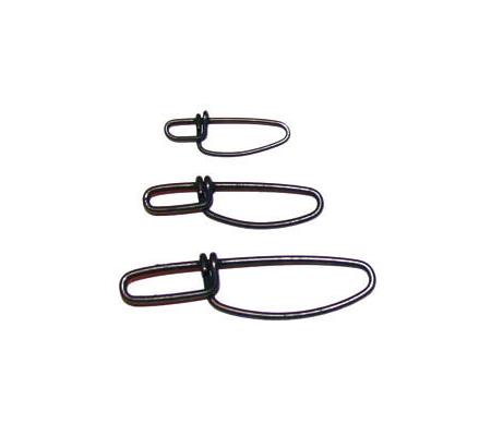 American Fishing Wire Black Ball Bearing Swivels (4 Pieces), Size 4, 200 Pound Test