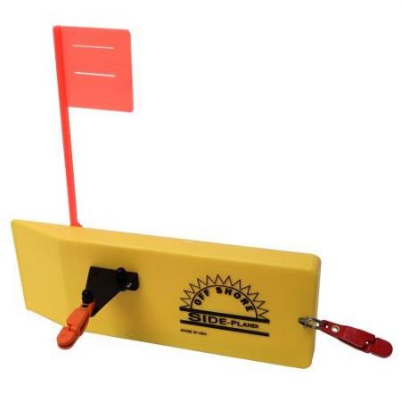 Totally Redesigned New 12 Extra Large Planer Board (700S Starboard Side  Board with Working Tattle Flag, Enclosed Back, Adjust Weight & (2) New  Quick