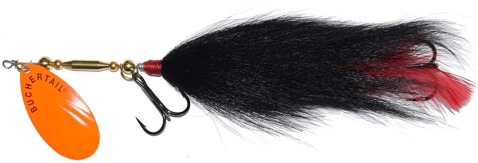 Double6 Tinsel 'Lil' Willy'', Muskie/Pike Bucktail