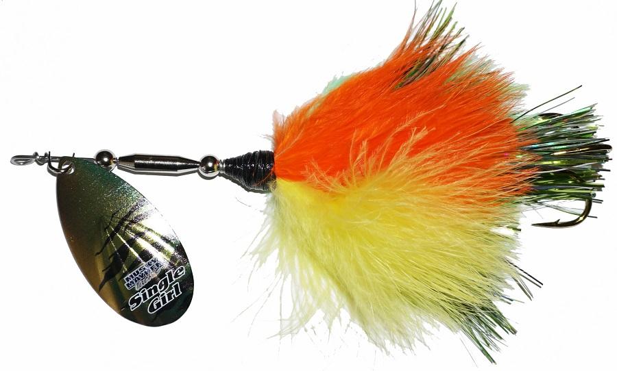 Windel's Musky Harasser Double Bucktail