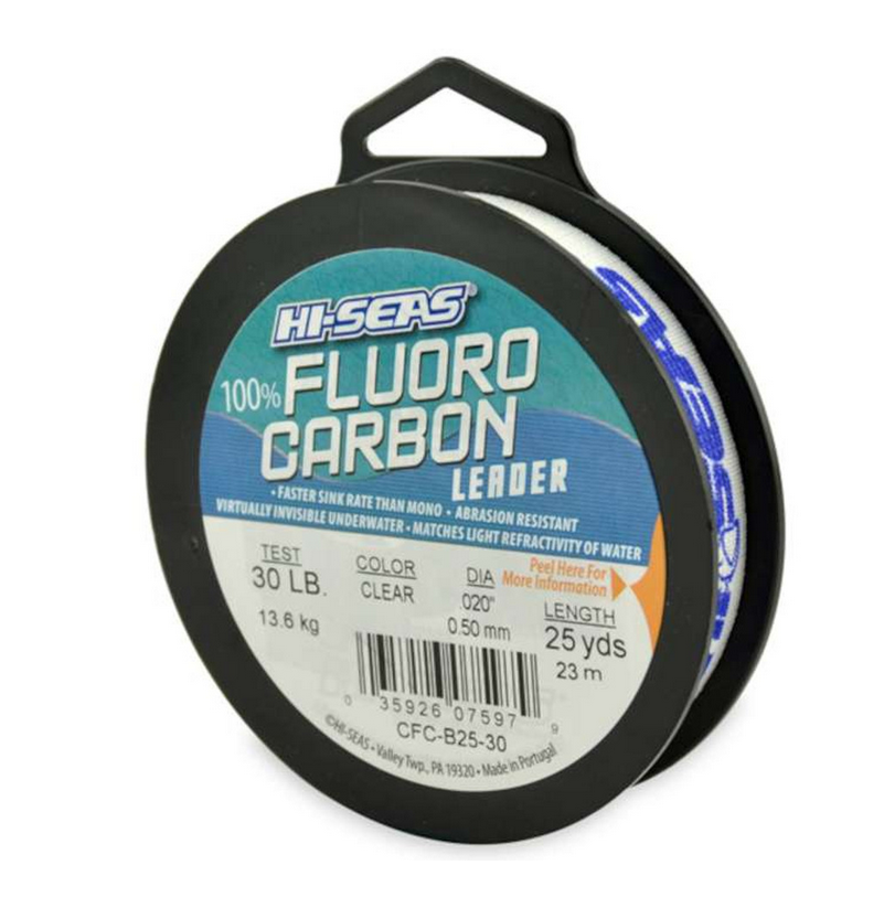 Lucana Crystal Clear Fluorocarbon Leader Line | Size: 60 - 80lb