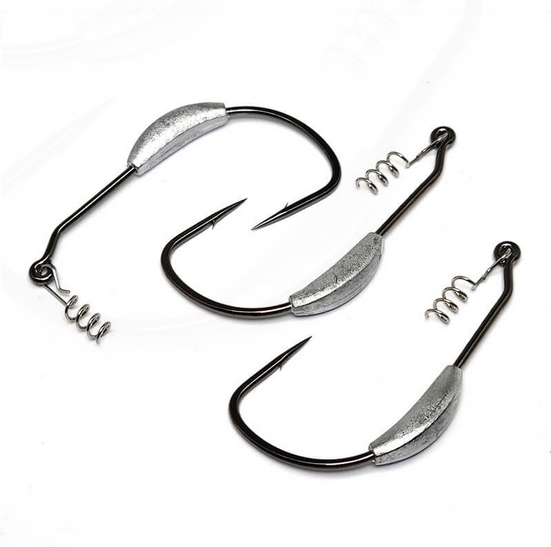 VMC Weighted Willow Swimbait Hook - 6/0 - TackleDirect