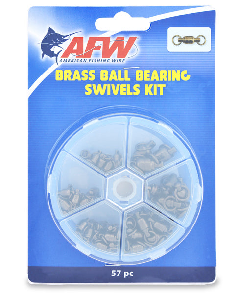 AFW Stainless Steel Ball Bearing Snap Swivels With – Capt. Harry's Fishing  Supply