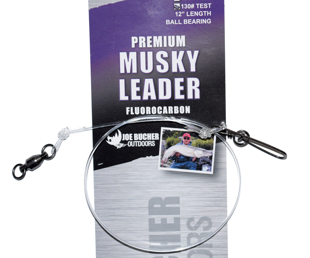 Musky Innovations Fluorocarbon Invisi-Leaders – Musky Shop