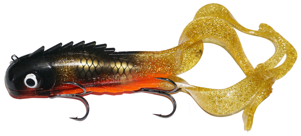 Lindy Rally Fish Bass Musky Walleye Fishing Lure LRF350 Gold Perch for sale  online