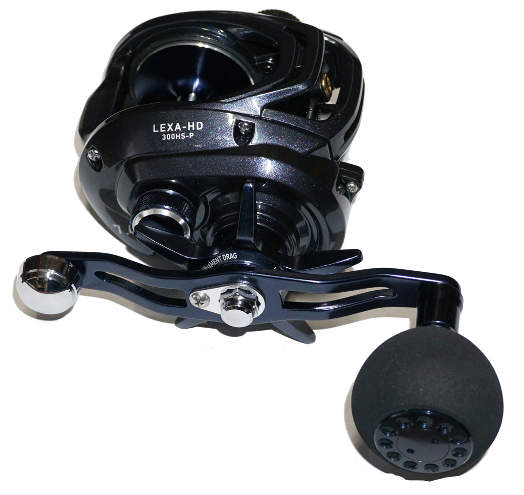 Daiwa Lexa 400 Baitcasting Reel - Left Hand - High Speed - Dual Paddle  Handle DAIWALX400L