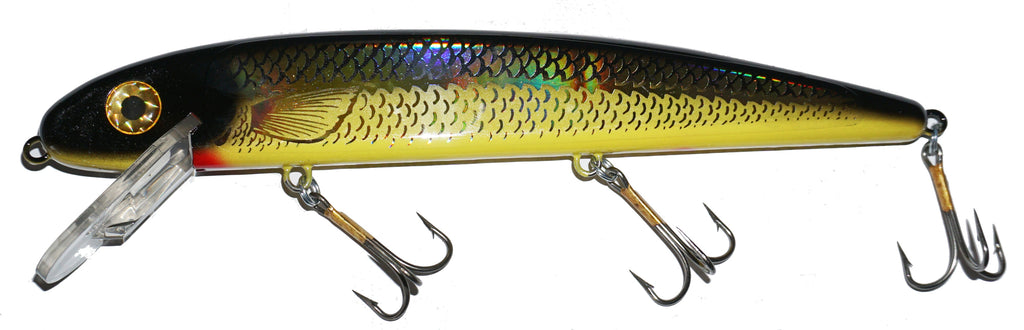 Musky Mania Jake Glitter Walleye; 6 in.