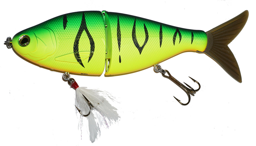 The Red Viper Jerkbait for Pike Fishing Hand-crafted Lure 