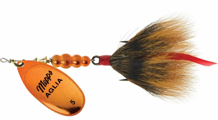 Mepps Musky Flashabou Bucktail - Double Blade