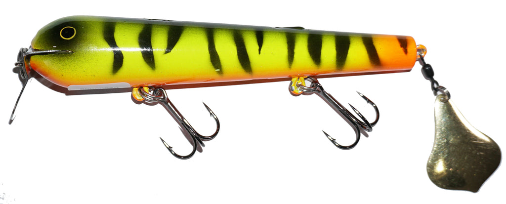 Dick Gries Lures Striker Trophy Model Glide Bait Firetiger