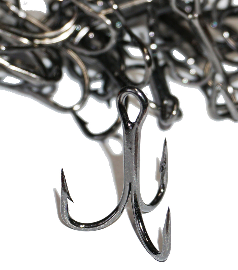 50 VMC 9617 9617BZ Bronze O'Shaughnessy Treble Fish Fishing Hooks Size 3